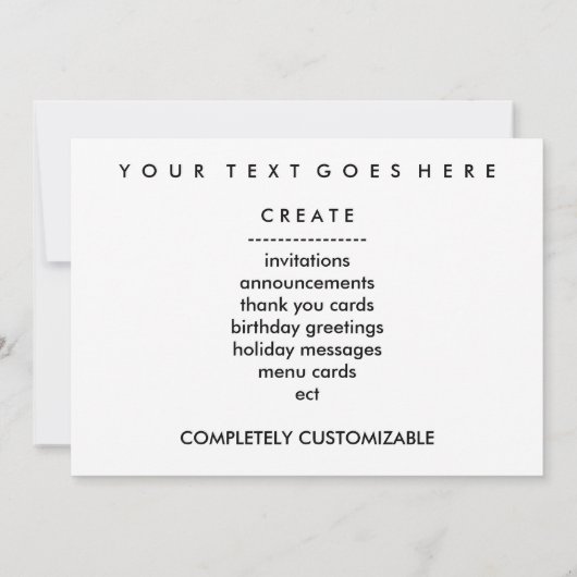 Invitation pizza rétro (Dos)