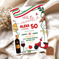 Pizza Vin Italien Holy Cannoli 50e Anniversaire
