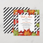 Invitation Place d'Automne (Devant / Derrière)