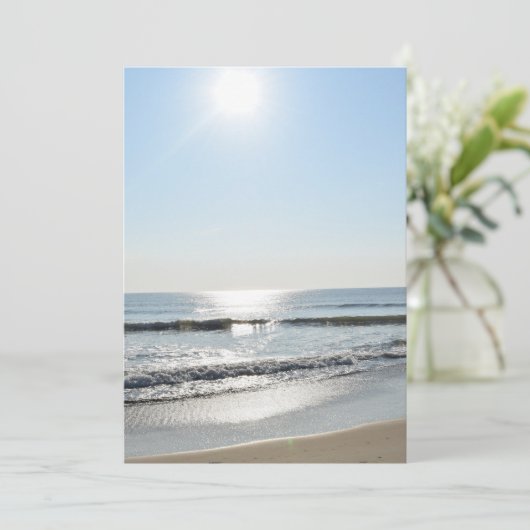 Invitation plage (Debout devant)