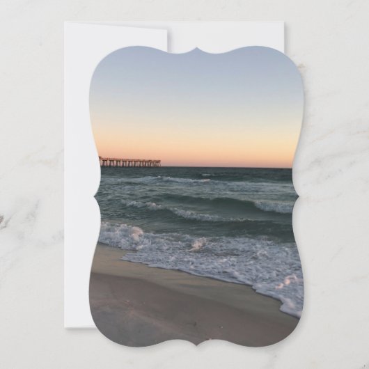Invitation  Plage  (Devant)