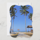 Invitation Plage (Dos)