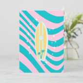 Invitation Plage Art, Vibes Tropicales (Debout devant)
