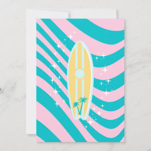 Invitation Plage Art, Vibes Tropicales