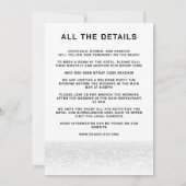 Invitation Plage d'amour (Dos)