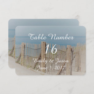 Invitation Plage dans les dunes de sable