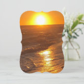 Invitation Plage de Floride (Debout devant)