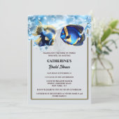 Invitation Plage de poisson de plage de récif tropical (Debout devant)