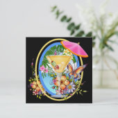 Invitation Plage de rêve (Debout devant)