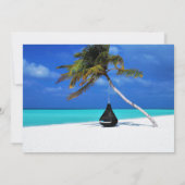 Invitation Plage, Détente, Ballons, Retraite des vins (Dos)