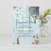 Invitation plage d'étoiles de mer bleu marine (Debout devant)