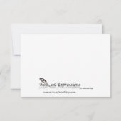 Invitation Plage fascinante dans la répétition de noces (Dos)