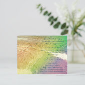 Invitation Plage juste mariée (Debout devant)