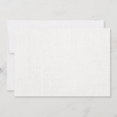 Invitation Plage Mariage Coquillages Fête des mariées aquarel (Dos)