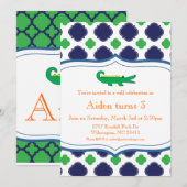 Invitation Plage nautique d'invitation moderne de très bon (Devant / Derrière)