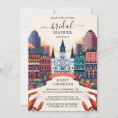 Invitation Plage Océan Été Fête des mariées de la Nouvelle-Or (Devant)