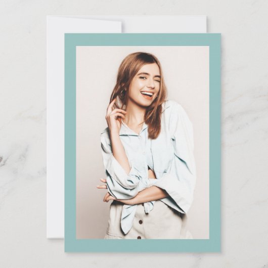 Invitation Plage Plage Plongée aquarelle mer vie douce 16 (Dos)