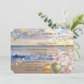 Invitation Plage, Plumeria, Bals de Noël (Debout devant)