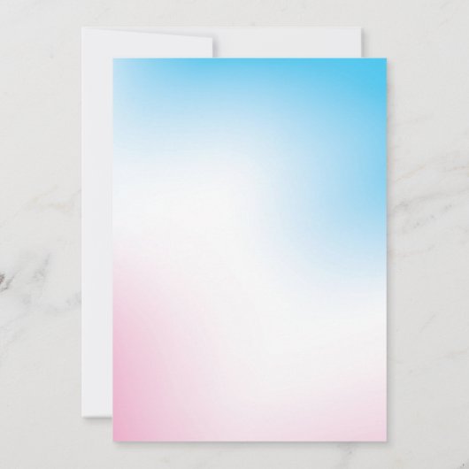 Invitation Plage rose convertible Anniversaire (Dos)