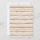 Invitation Plage Toutes Occasions Version 3 (Dos)