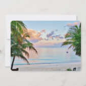 Invitation Plage Tropicale (Devant)