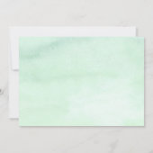 Invitation Plage tropicale Aquarelle florale Sweet 16 (Dos)