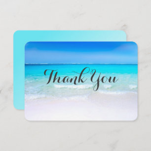 Invitation Plage tropicale avec un Mariage de mer Turquoise M