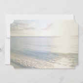 Invitation Plage tropicale, Palmier  RSVP (Dos)