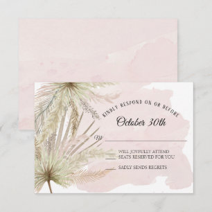 Invitation Plage tropicale Plage boho Jungle Terre
