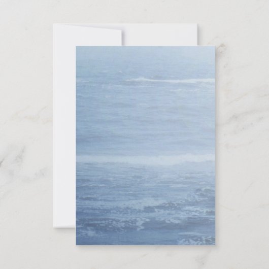 Invitation Plage tropicale RSVP (Dos)