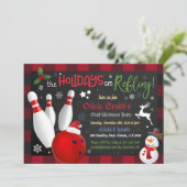 Invitation Plaid Buffalo à Noël (Debout devant)