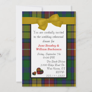 Invitation Plaid De Buchanan Tartan