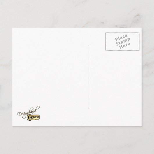 Invitation Plaid Diamond Bleu (Dos)