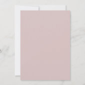 Invitation Plain S'Il Vous Plaît Rejoignez-Nous Mariage Récep (Dos)
