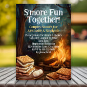 Invitation Plaisir avec les amis Bonfire Couples Douche