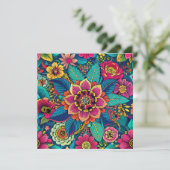 Invitation Plaisir Floral (Debout devant)