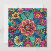 Invitation Plaisir Floral (Dos)