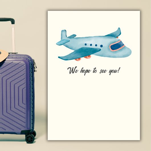 Invitation Plan d'aventure voyage retraite