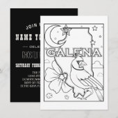 Invitation plan de l'état de galena illinois (Devant / Derrière)