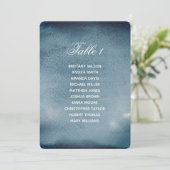 Invitation Plan de table de la Marine. Plan de mariage à l'aq (Debout devant)