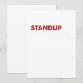 Invitation Planche de Sup Paddle Océan Surf Cadeau pour Surfe (Devant / Derrière)