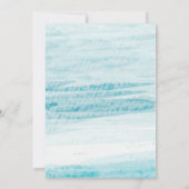 Invitation Planche de surf Big One Surf Custom Photo Big Wave (Dos)