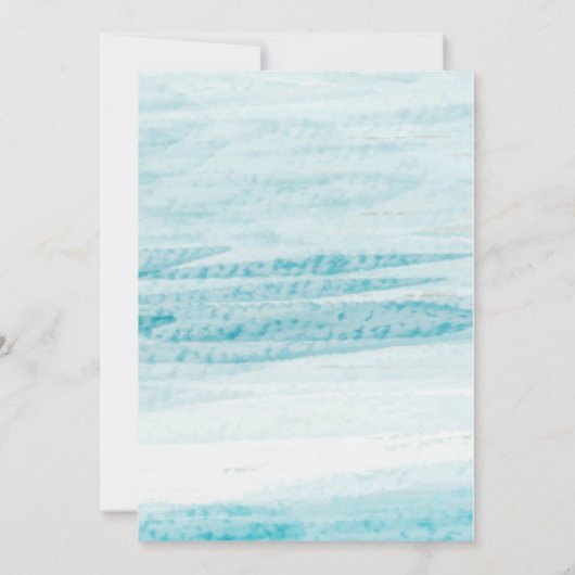 Invitation Planche de surf Big One Surf Custom Photo Big Wave (Dos)