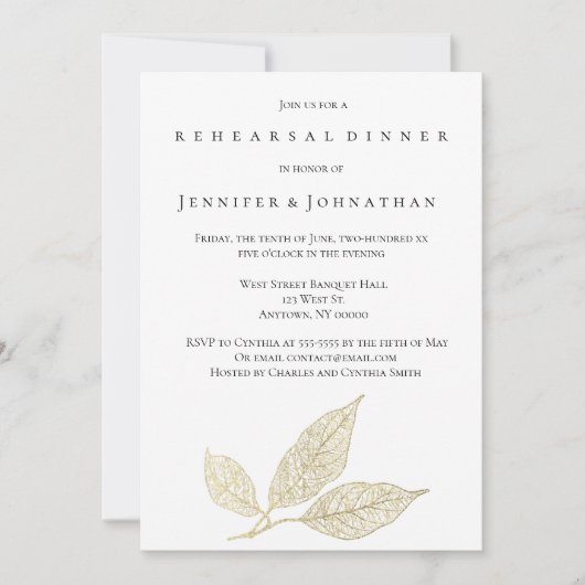 Invitation Planche d'or Concours de répétition moderne Invita (Devant)