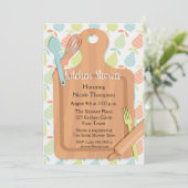 Invitation Planche, Ustensiles, Fête des mariées de cuisine (Debout devant)