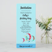 Invitation Planche volante (Debout devant)