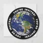 Invitation Planète Terre| (Devant)