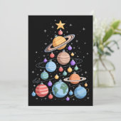 Invitation Planètes du système solaire arbre de Noël espace f (Debout devant)
