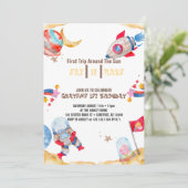 Invitation Planètes hors-espace Premier anniversaire (Debout devant)