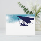 Invitation planeur à ciel ouvert (Debout devant)